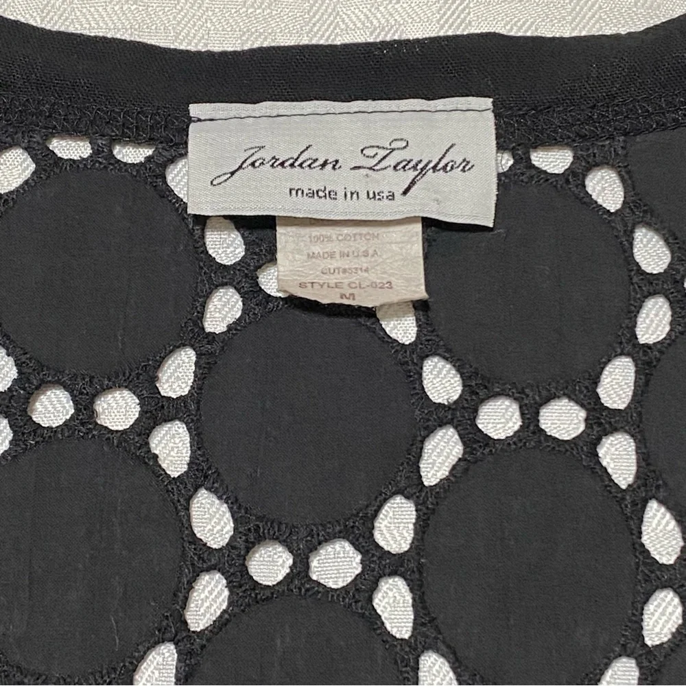 JORDAN TAYLOR EYELET TUNIC DRESS